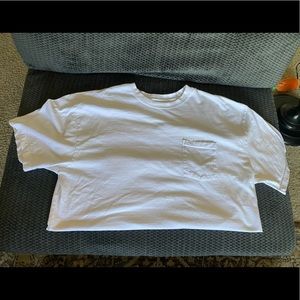 Dickies pocket shirt in white XL